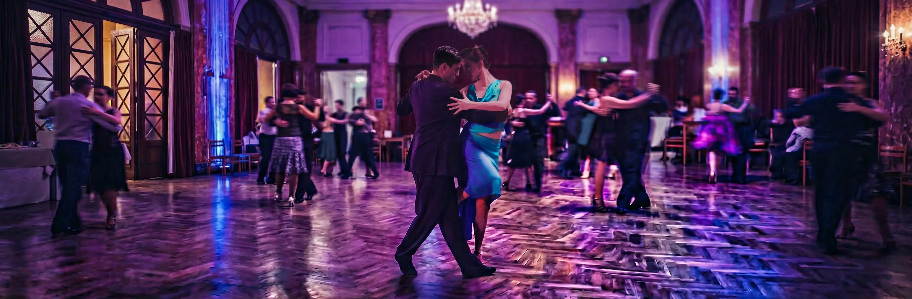 Milonga dance floor Brussels
